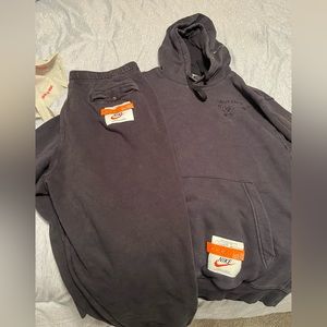 Nike sweat suit